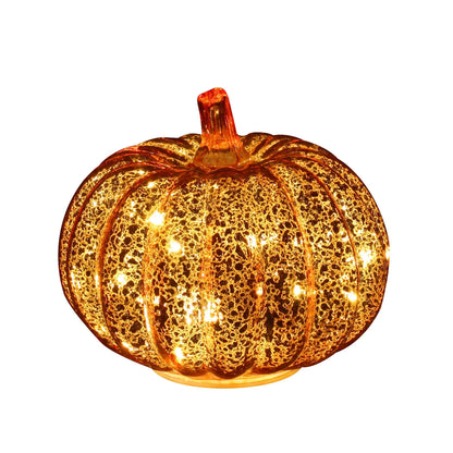 Cheapark Halloween Pumpkin Lantern Ornaments - Festive Light-Up Decor For Indoor And Outdoor, Holiday Tabletop Display